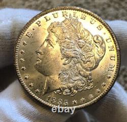 1885 O Morgan Silver Dollar PL/DMPL Mirrored Fields CHOICE High Grade BU/UNC