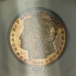 1885 Proof Morgan Silver Dollar $1 Old NGC Holder PF-64 Toned (Better Coin)