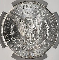 1885-o $1 Morgan Silver Dollar Ngc Ms62 Pl #6795306-001 Proof-like Surfaces