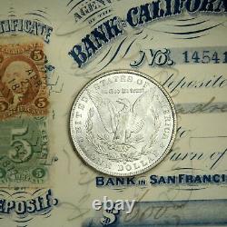 1885-o Gem Choice Bu Ms Morgan Silver Dollar Fresh From Original Roll