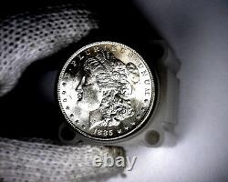1885-p Blast White Unc Morgan Silver Dollar from a Original Roll Will Grade Out