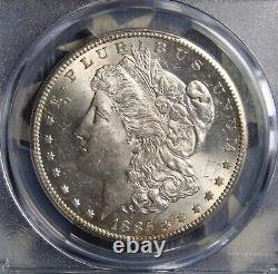 1885-s Morgan Silver Dollar Pcgs Ms61 Collector Coin. Free Shipping