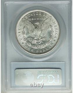 1886 $1 Morgan Silver Dollar MS64 PCGS GORGEOUS MARBLESQUE SILVER COLOR