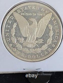1886 DMPL Morgan Silver Dollar Gem Coin