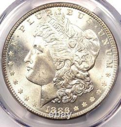 1886 Morgan Silver Dollar $1 PCGS MS67 CAC PQ Rare in MS67 Grade with CAC