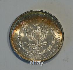 1886 Morgan Silver Dollar GREAT TONING reverse- free shipping