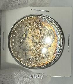 1886 Morgan Silver Dollar? Natural Rainbow Toner