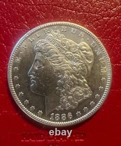 1886-S Morgan Dollar Silver AU/UNC Stunning Coin