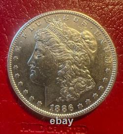 1886-S Morgan Dollar Silver AU/UNC Stunning Coin