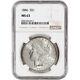 1886 Us Morgan Silver Dollar $1 Ngc Ms63
