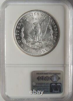 1886-p $1 Morgan Silver Dollar Ngc Ms64 #641841-036 Mint State With Eye Appeal