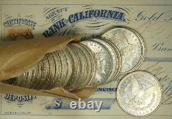 1886-p Gem Choice Bu Ms Morgan Silver Dollar Fresh From Original Roll