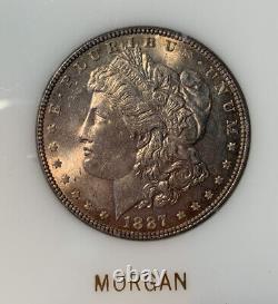 1887 Choice BU Morgan Silver Dollar