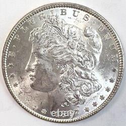 1887 (MS+++) Morgan SILVER Dollar BRIGHT WHITE #17