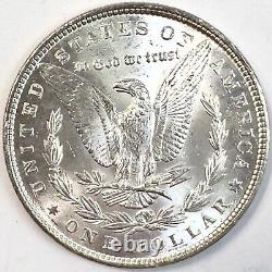 1887 (MS+++) Morgan SILVER Dollar BRIGHT WHITE #17