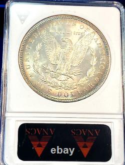 1887 Morgan Dollar Old ANACS MS64 Super Toning CHRC