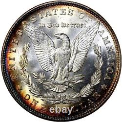 1887 Morgan Silver Dollar $1 NGC MS64? Beautiful Toning! 