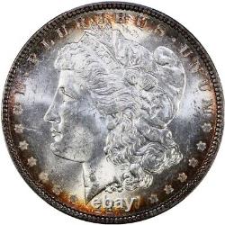 1887 Morgan Silver Dollar PCGS MS 64? Beautiful Toning! 