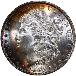1887 P Morgan Silver Dollar BU Uncirculated? Beautiful Toning! 