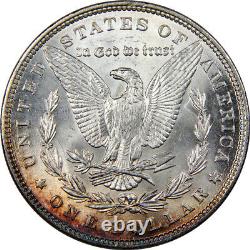 1887-P Morgan Silver Dollar, Choice Uncirculated! Monster Toning