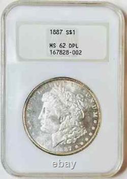 1887 P Morgan Silver Dollar NGC MS-62 DPL