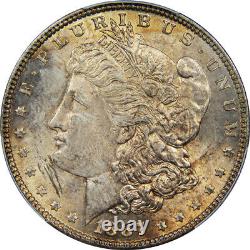 1887-P Morgan Silver Dollar, PCGS MS64 Toner