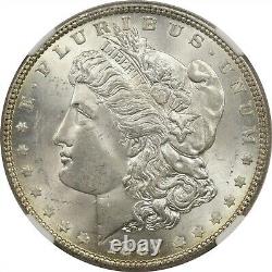 1887 Top-100 $1 NGC MS 64 (Vam-12A DDO Gator & Clash) Morgan Silver Dollar