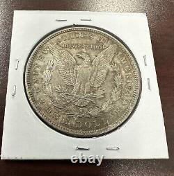 1887 UNC Toned Morgan Silver Dollar Beautiful Uncirculated Toner Coin