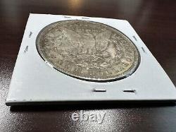 1887 UNC Toned Morgan Silver Dollar Beautiful Uncirculated Toner Coin