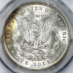 1888 Morgan Silver Dollar $1 PCGS MS64 UNCIRCULATED CRESCENT TONER