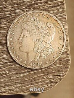 1888-O $1 Hot Lips Morgan Silver Dollar XF