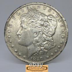 1888-O Hot Lips Variety Morgan Silver Dollar #C39319NQ