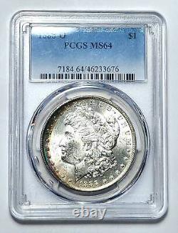1888 O Morgan Silver Dollar PCGS MS-64 COLOR
