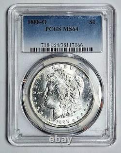 1888 O Morgan Silver Dollar PCGS MS-64 WHITE