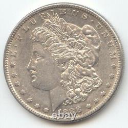 1888-S Morgan Silver Dollar, Lustrous AU-Unc Details
