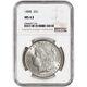 1888 Us Morgan Silver Dollar $1 Ngc Ms63