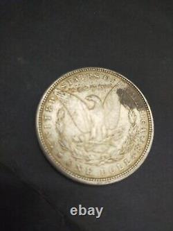 1888 silver United States dollar coin