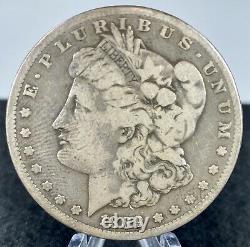 1889-CC Key Date Morgan Silver Dollar in F/VF Condition You Decide! Bid Now