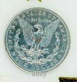 1889-CC Morgan Silver Dollar AU ALMOST UNCIRCULATED DETAIL SHARP STRIKE CLEANED