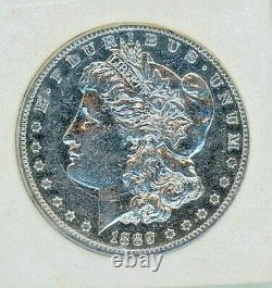 1889-CC Morgan Silver Dollar AU ALMOST UNCIRCULATED DETAIL SHARP STRIKE CLEANED