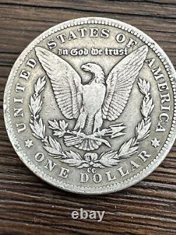 1889 CC Morgan Silver Dollar XF+++ Wow Amazing 1889 With Sharp Wings Pics