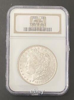 1889 Morgan Silver Dollar Complete 4 Coin Set P (ms64), Cc, O, S