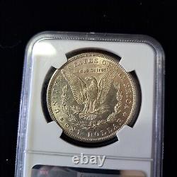 1889 S Morgan Silver Dollar NGC AU53 NICE