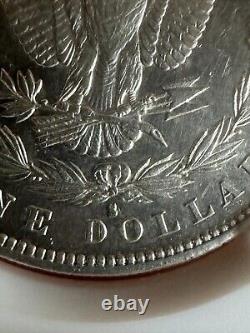 1889 S Morgan Silver Dollar Rare Date AU/UNC