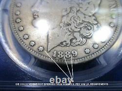 1889-cc Morgan Dollar F15 Ultra Rare Vam 2a With Cac Certification Pop 749 Pcgs