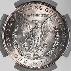 1889-p $1 Morgan Silver Dollar Mint State Ngc Ms64 #6795347-011 Freshly Graded
