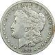 1890-cc Morgan Silver Dollar $1, Very Fine Vf Cleaned