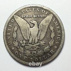 1890-CC Morgan Silver Dollar. Key Date! Carson City Minted