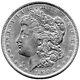 1890-cc Morgan Silver Dollar In Extra Fine To Brilliant Uncirculated Condition