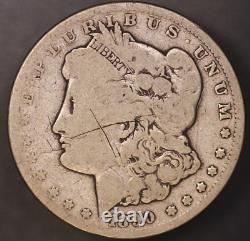 1890 CC Morgan Silver Dollar (toned) Fresh From A Local Collection Lot 7883